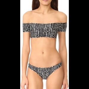Vix Women's Dots Off The Shoulder Bikini